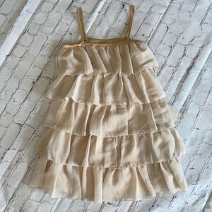 Retro Style Tiered Mini Dress